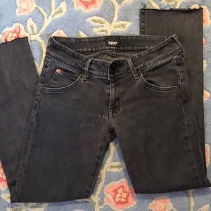 FINAL OFFER: Charcoal grey Hudson cropped jeans